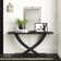 Wade Logan® Catelynn 57'' Solid Wood Console Table & Reviews | Wayfair